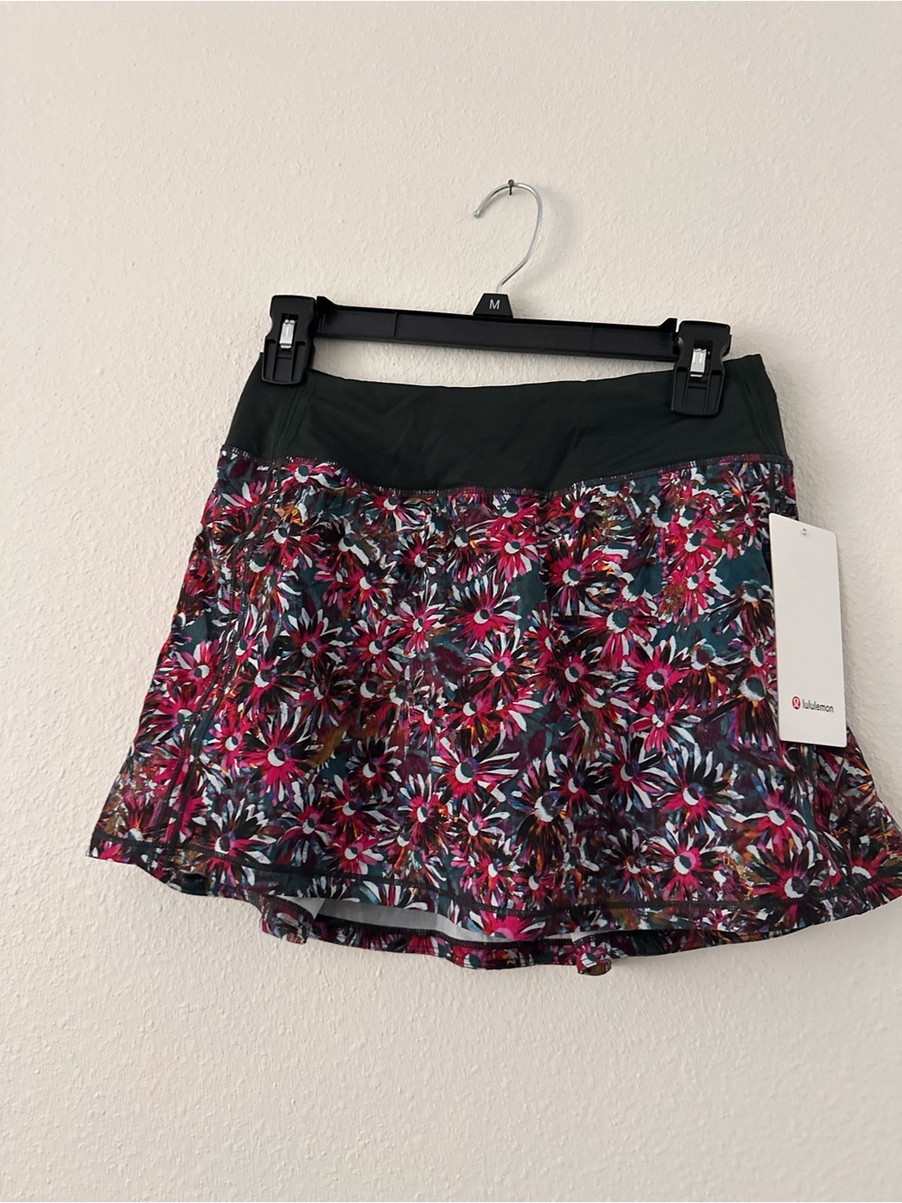 NWT Lululemon Pace Rival Mid Rise Skirt Heathered Gray Size 4 Long